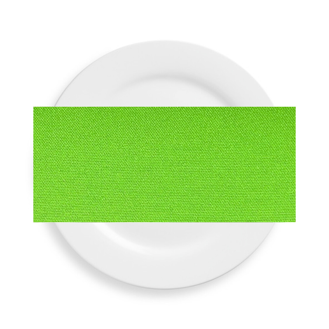 Lime Green Polyester Napkins