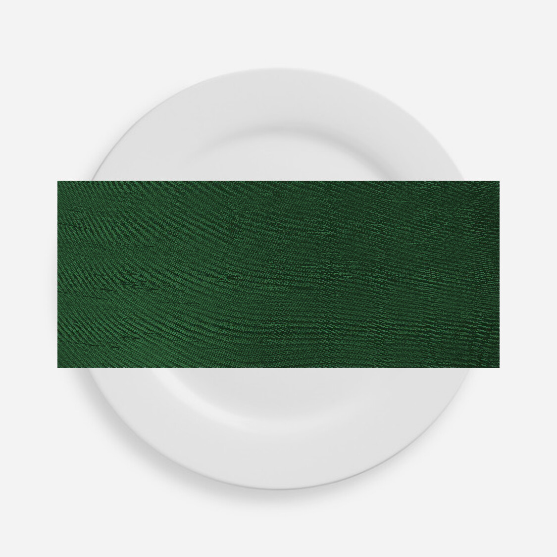 Hunter Green Shantung Napkins