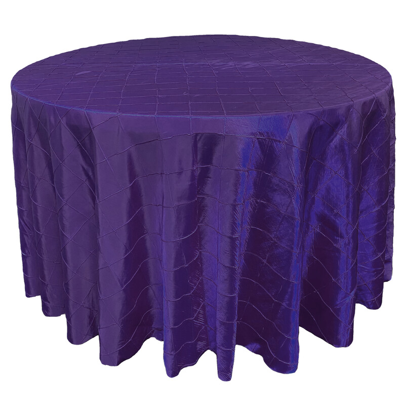 Royal Purple Pintuck Linens