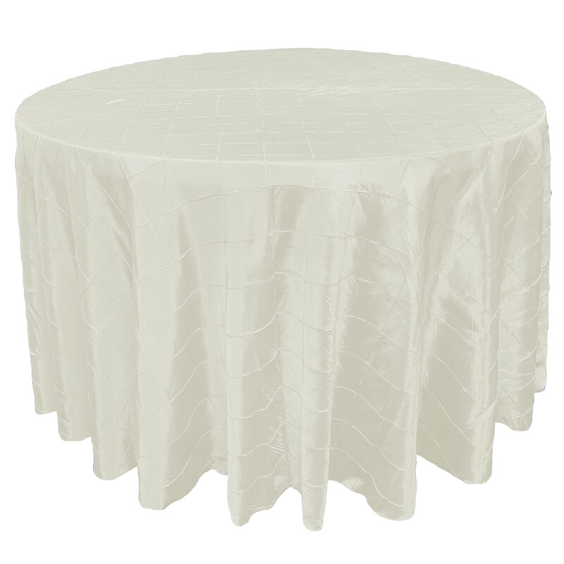 Ivory Pintuck Linens