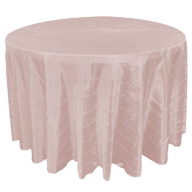 Blush Pintuck Linens