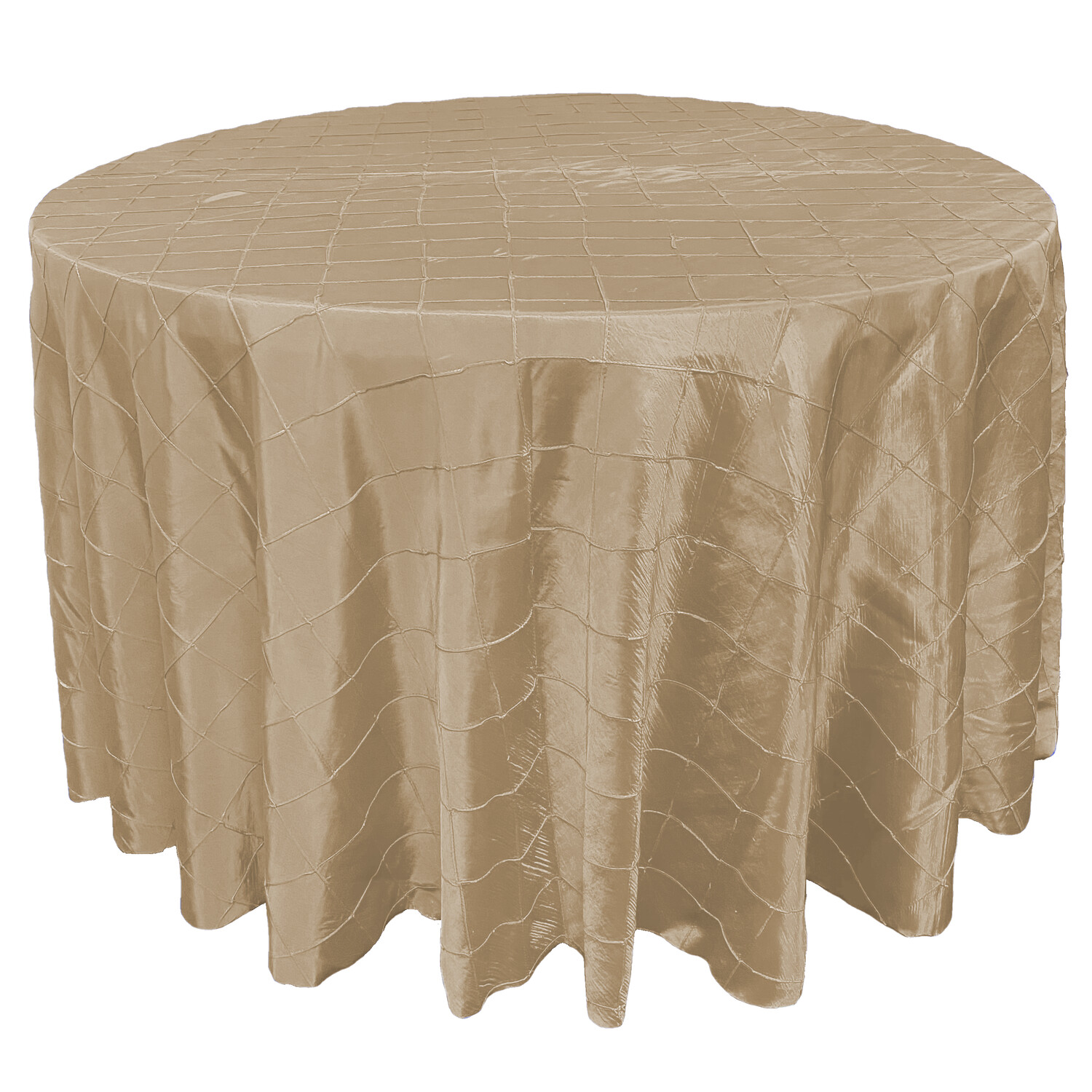 Champagne Pintuck Linens