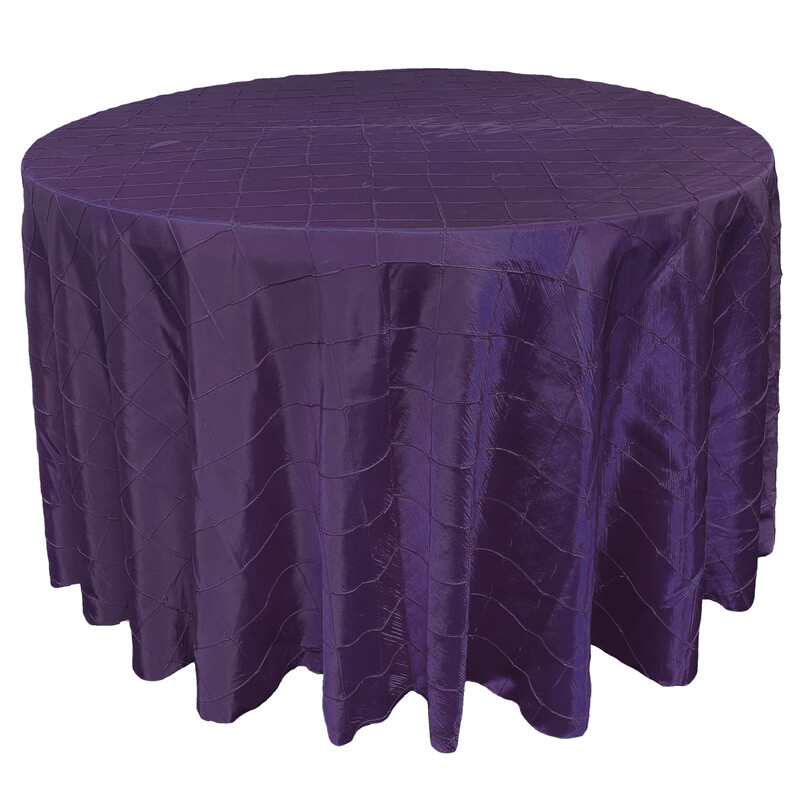 Eggplant Pintuck Linens