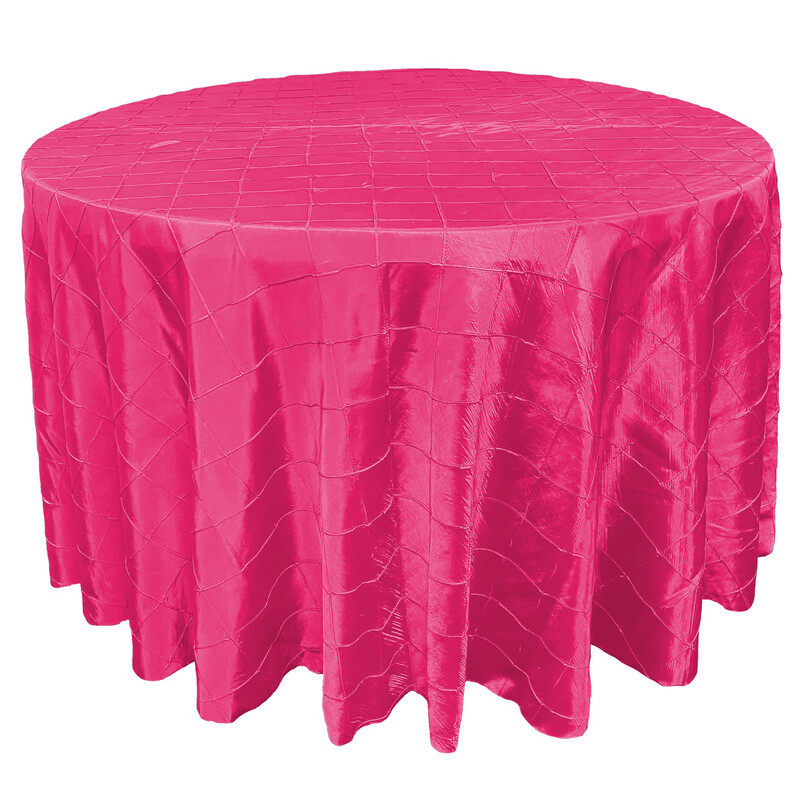 Fuchsia Pintuck Linens