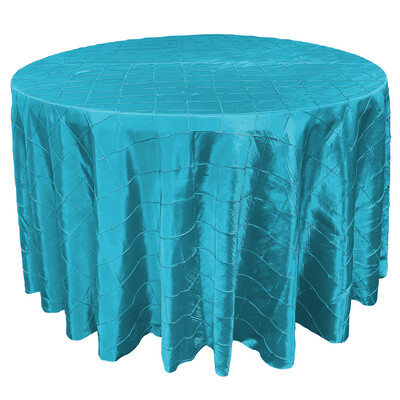 Turquoise Pintuck Linens