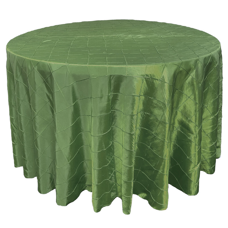 Clover Green Pintuck Linens