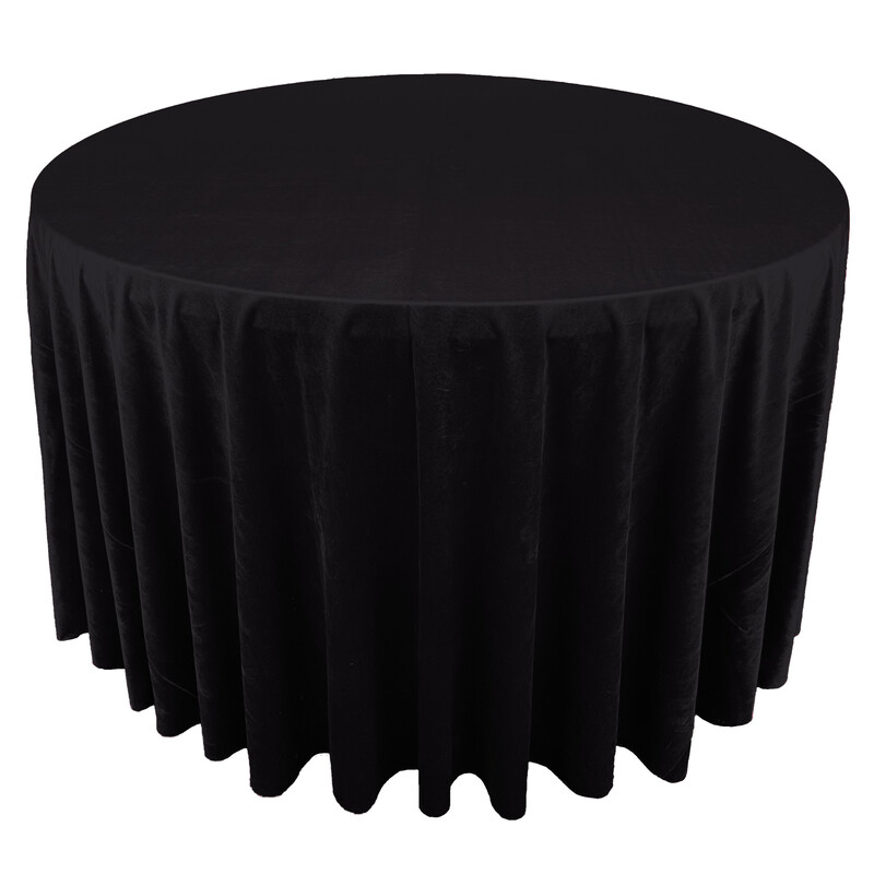 Black Premium Velvet Linens
