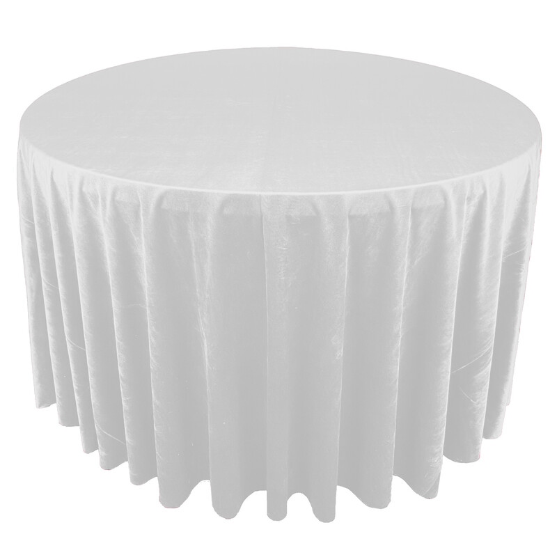 White Premium Velvet Linens
