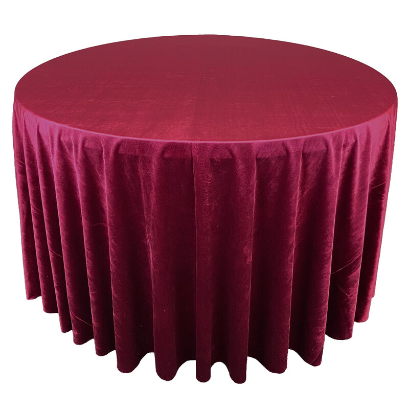 Apple Red Premium Velvet Linens