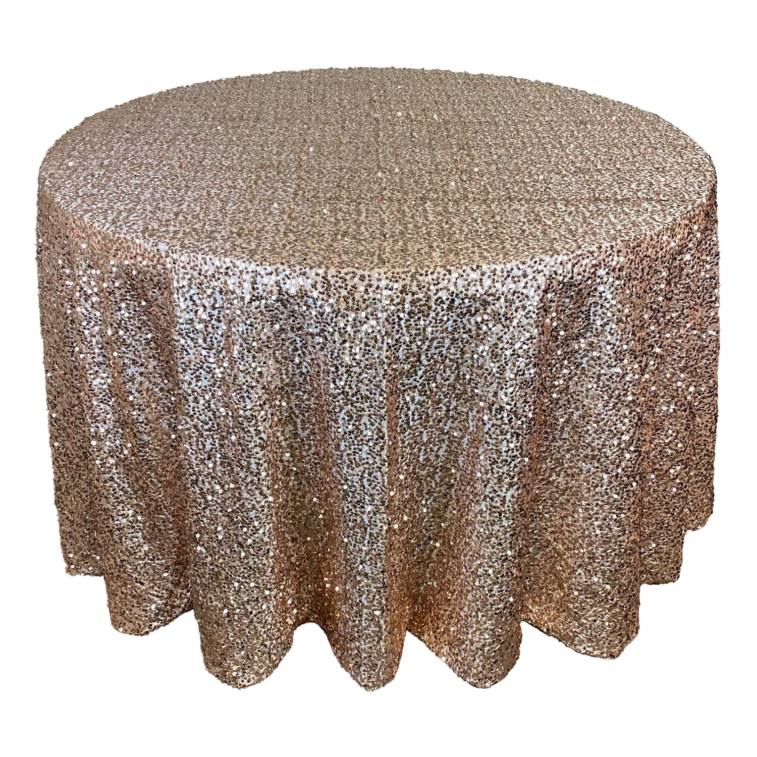 Blush Sequin Linens