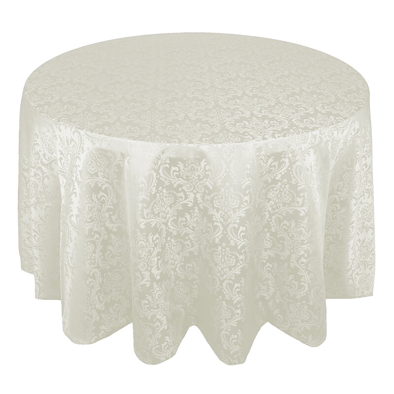 Ivory Damask Linens