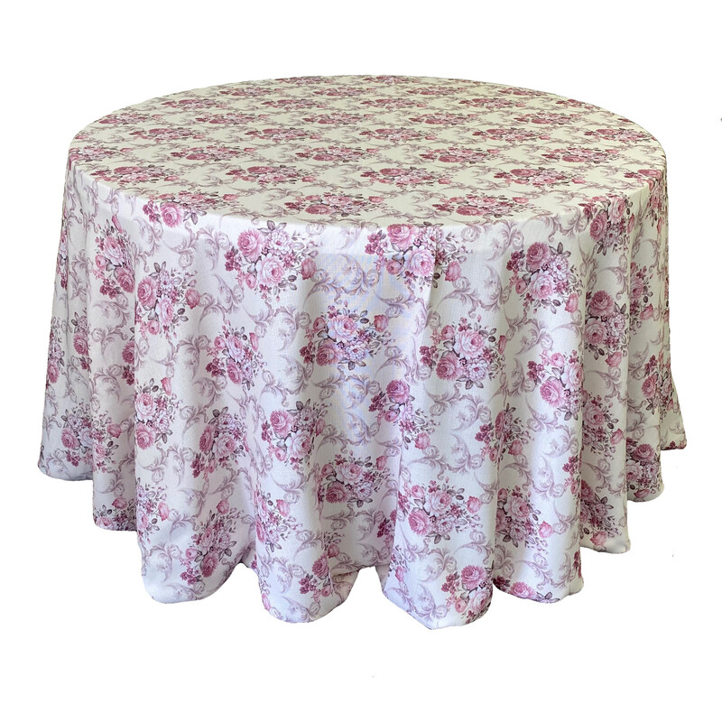 Vintage Rose Floral Linens