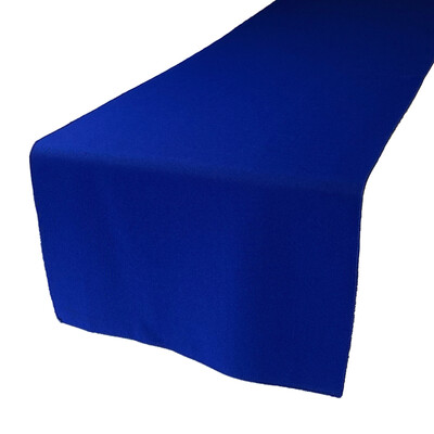 Royal Blue Polyester Table Runners