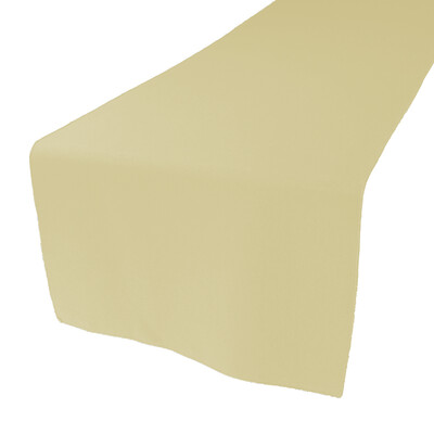 Buttercup Yellow Polyester Table Runners