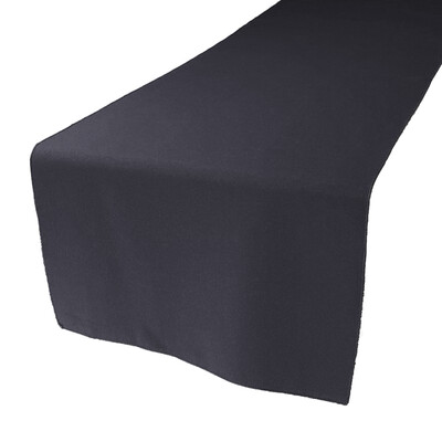 Pewter Polyester Table Runners