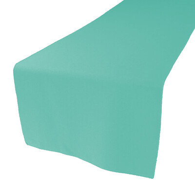 Tiffany Blue Polyester Table Runners