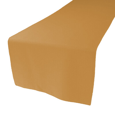 Gold Polyester Table Runners
