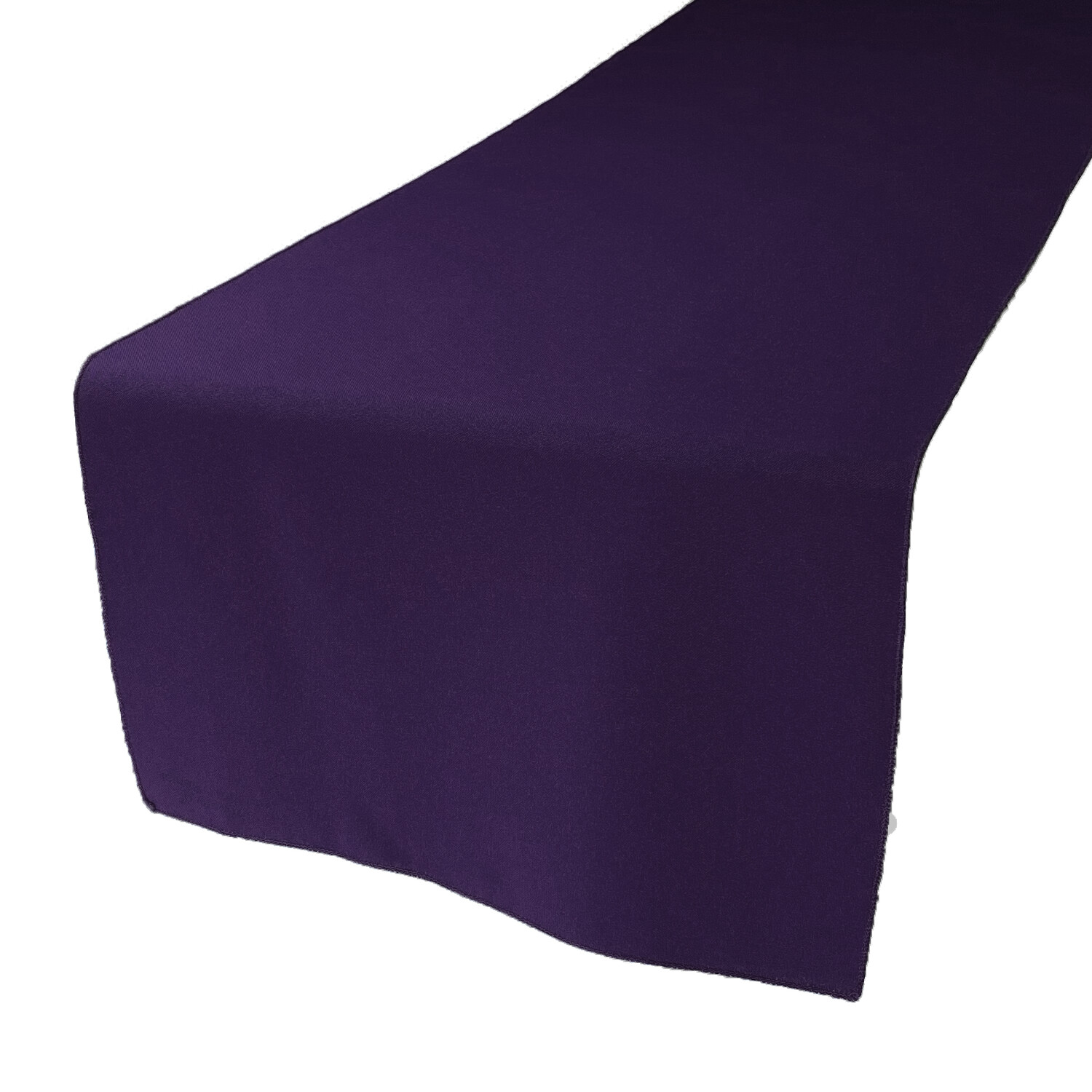 Eggplant Polyester Table Runners