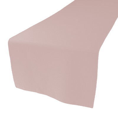 Blush Polyester Table Runners