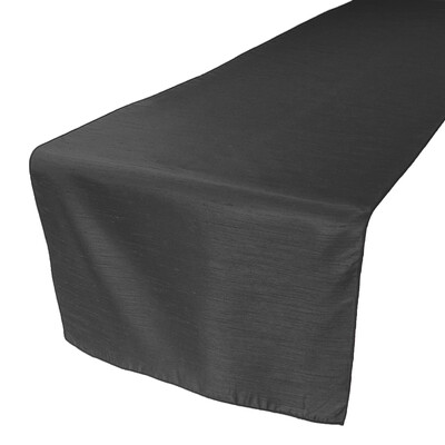 Pewter Shantung Table Runners