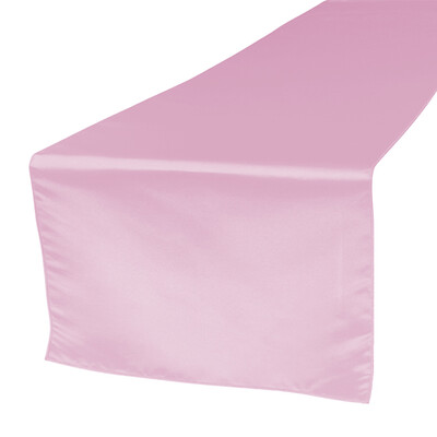 Light Pink Lamour Table Runners