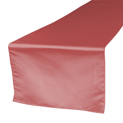 Coral Lamour Table Runners