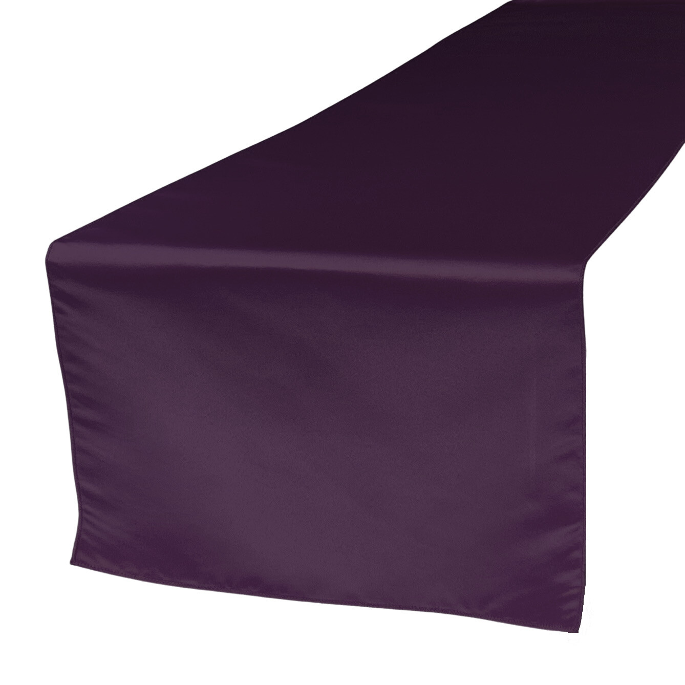 Eggplant Lamour Table Runners