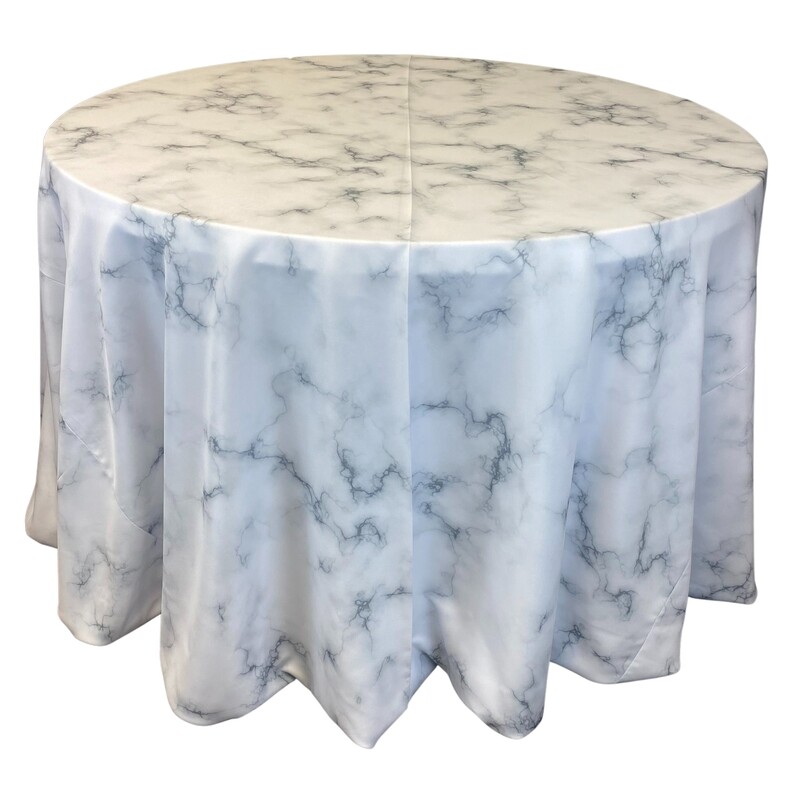 Marble Print Linens