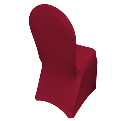Apple Red Spandex Chair Covers