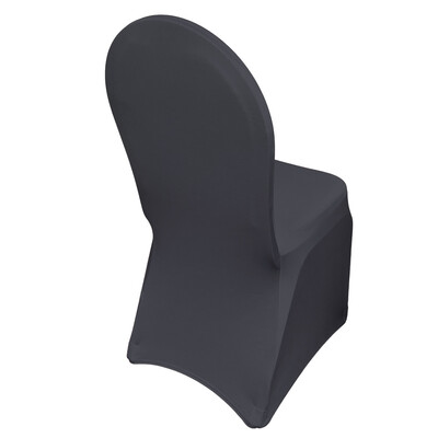 Pewter Spandex Chair Covers