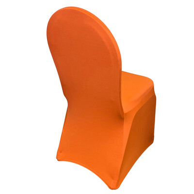 Orange Spandex Chair Covers