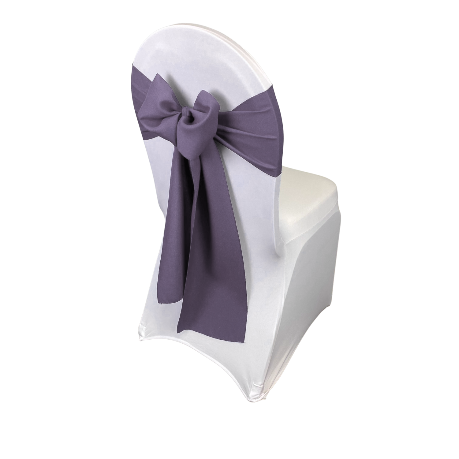 Dusty Purple Polyester Chair Sash/Tie