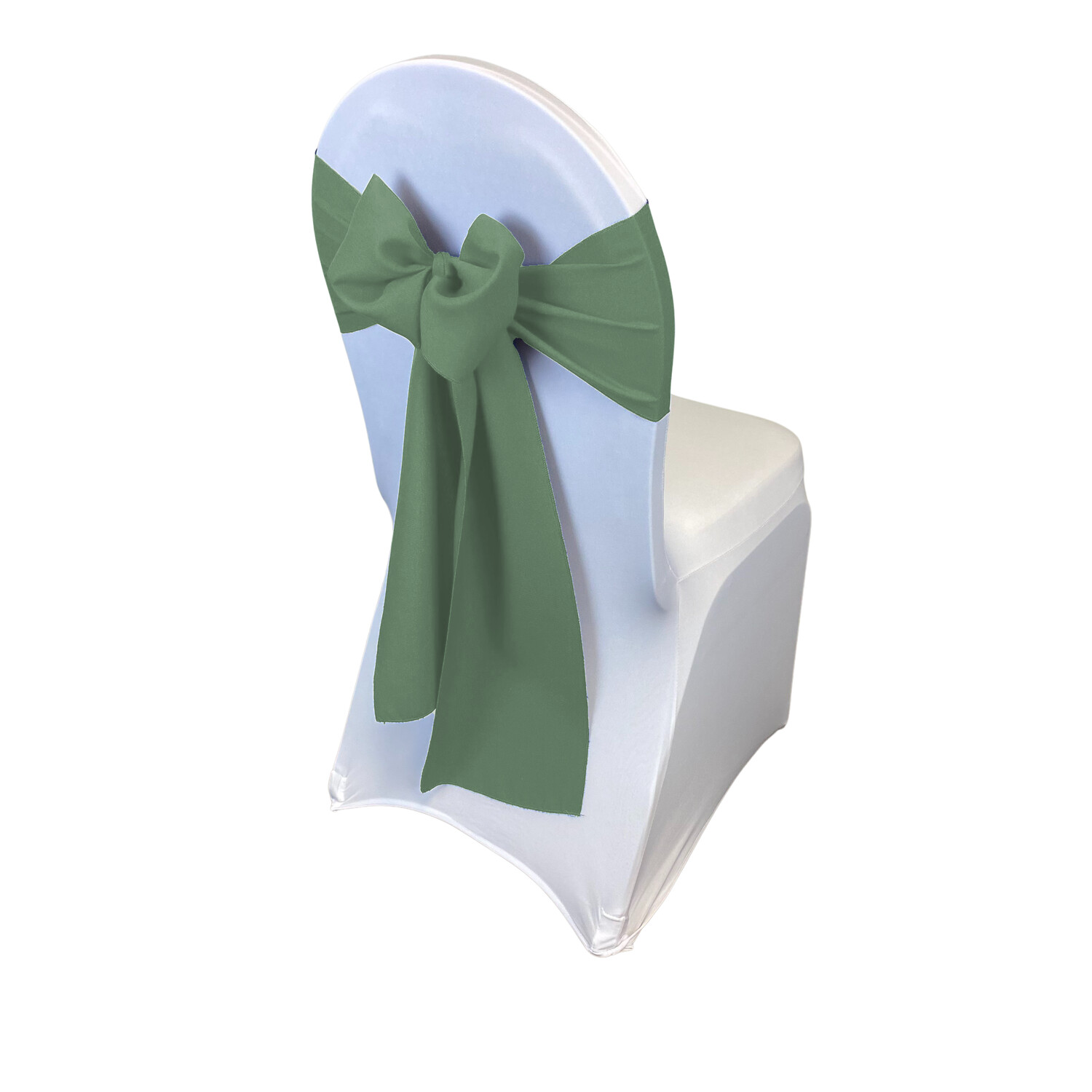 Sage Green Polyester Chair Sash/Tie