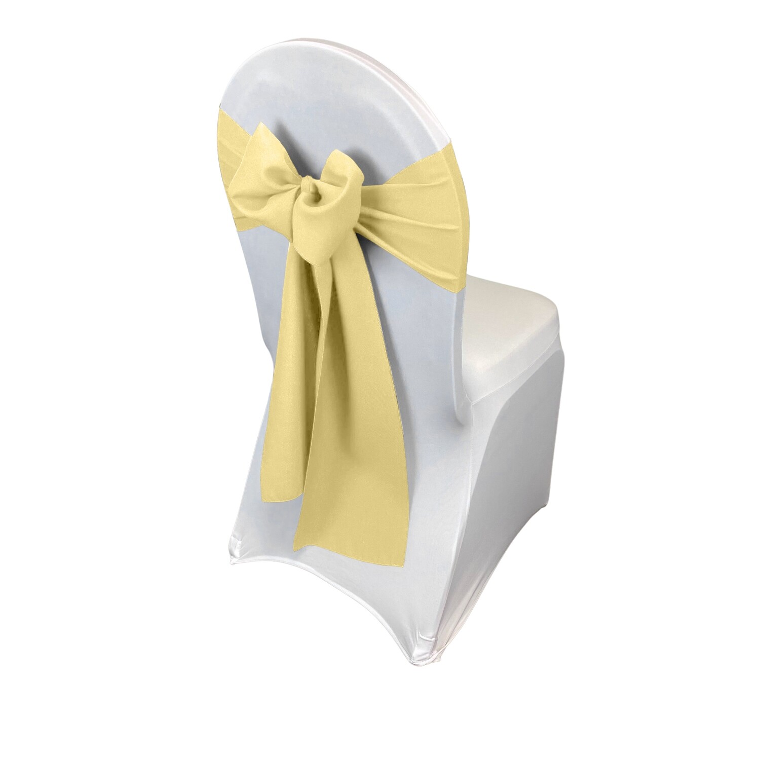Buttercup Yellow Polyester Chair Sash/Tie