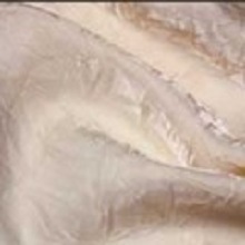 White Sand (Ivory) Crushed Iridescent Satin Napkins