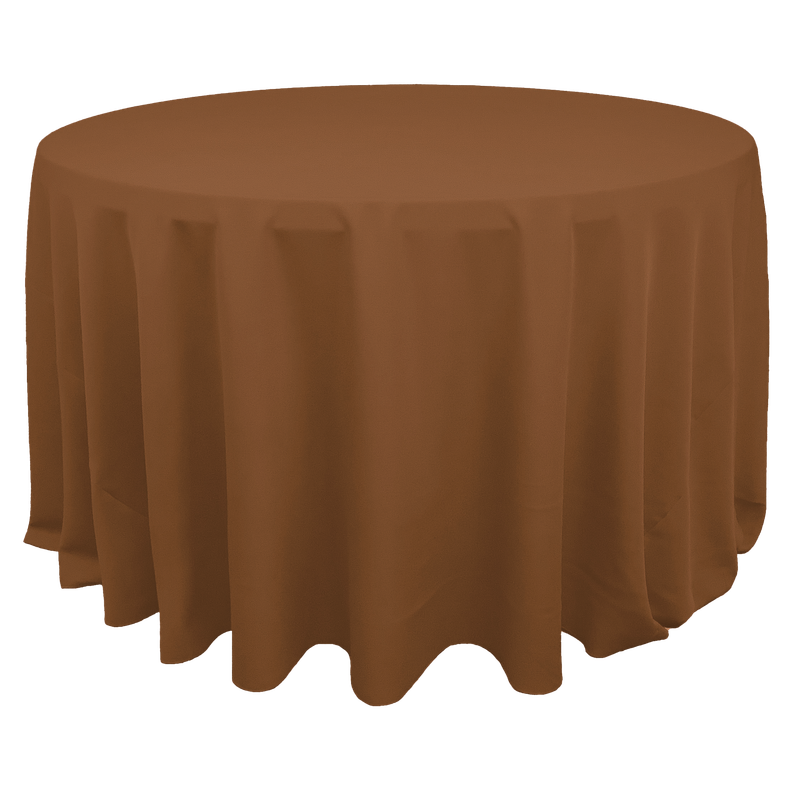 Mocha Polyester Linens