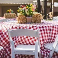 Rustic Themed Linens