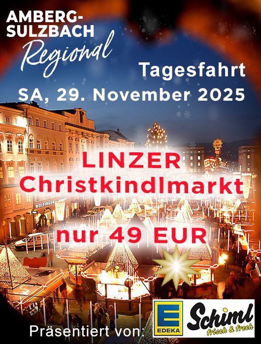 Tagesfahrt LINZER Christkindlmarkt - Sa., 29. November 2025