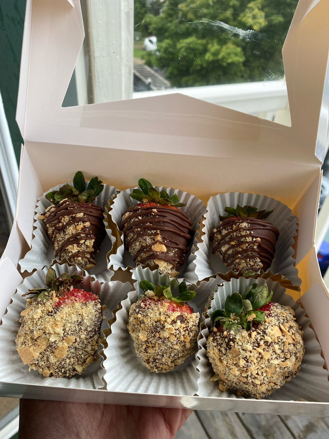 Graham Cracker Strawberries