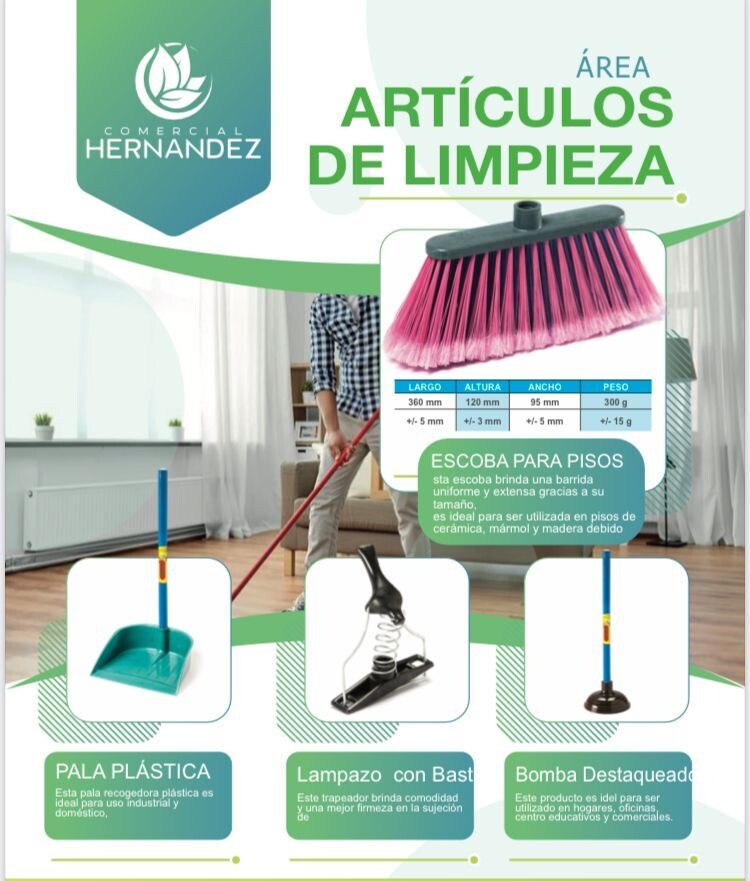 Artículos de limpieza