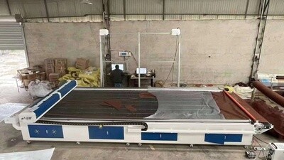CNC Laser Co2 1325 for textile cutting with projector