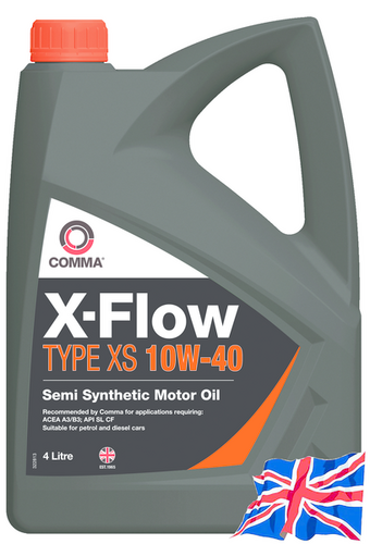 COMMA 10W40 X-FLOW TYPE XS (4L)