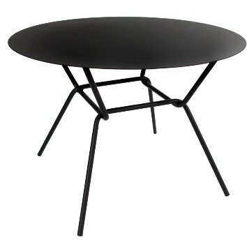 Table basse métal noir