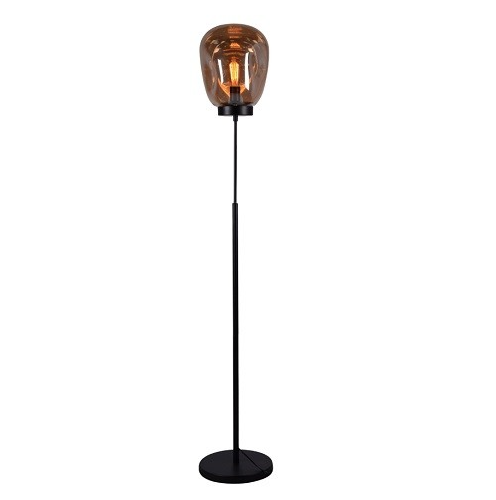 Lampadaire fer Black Champagne