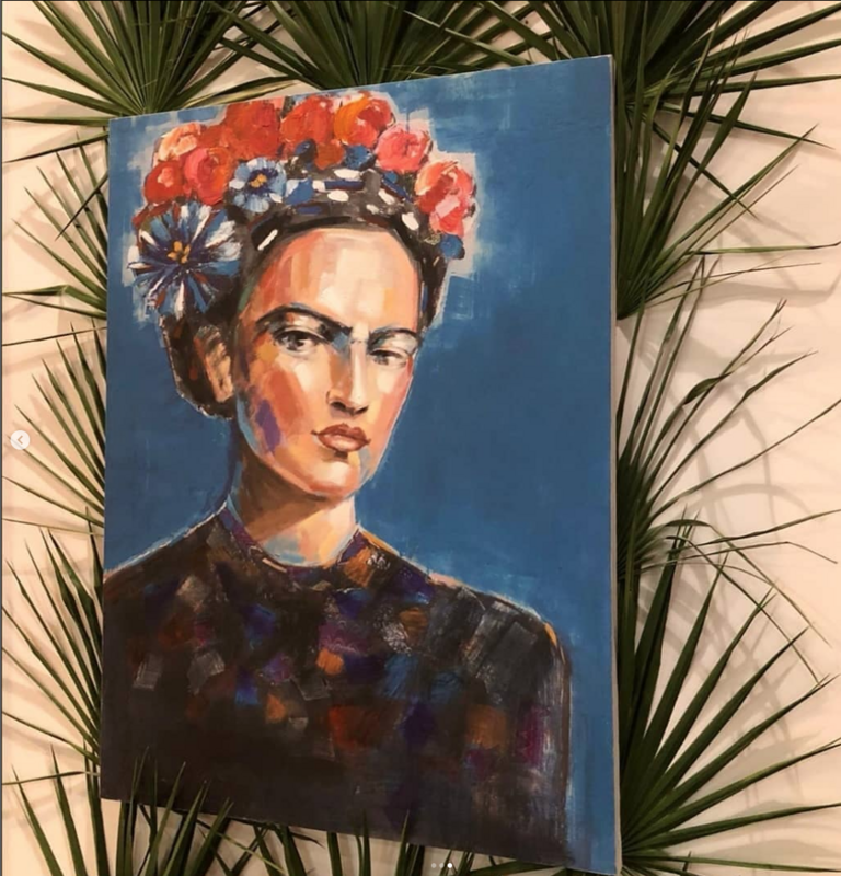 Peinture Frida Kahlo