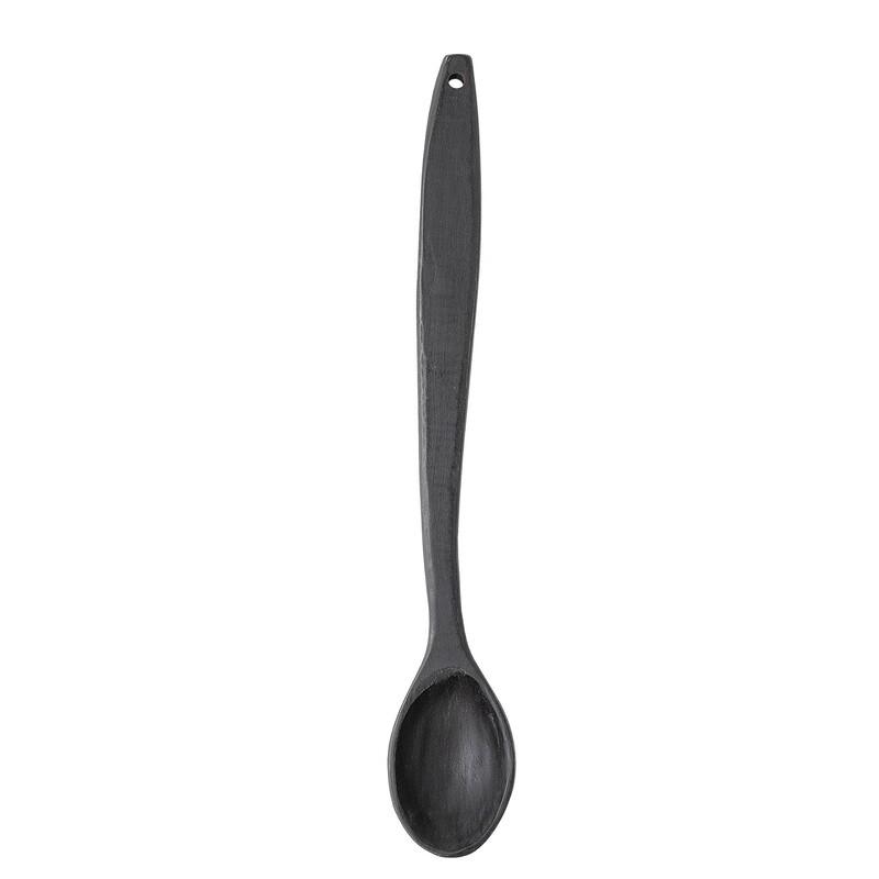 Cuillère bois déco XXL : Yong Noir Mango