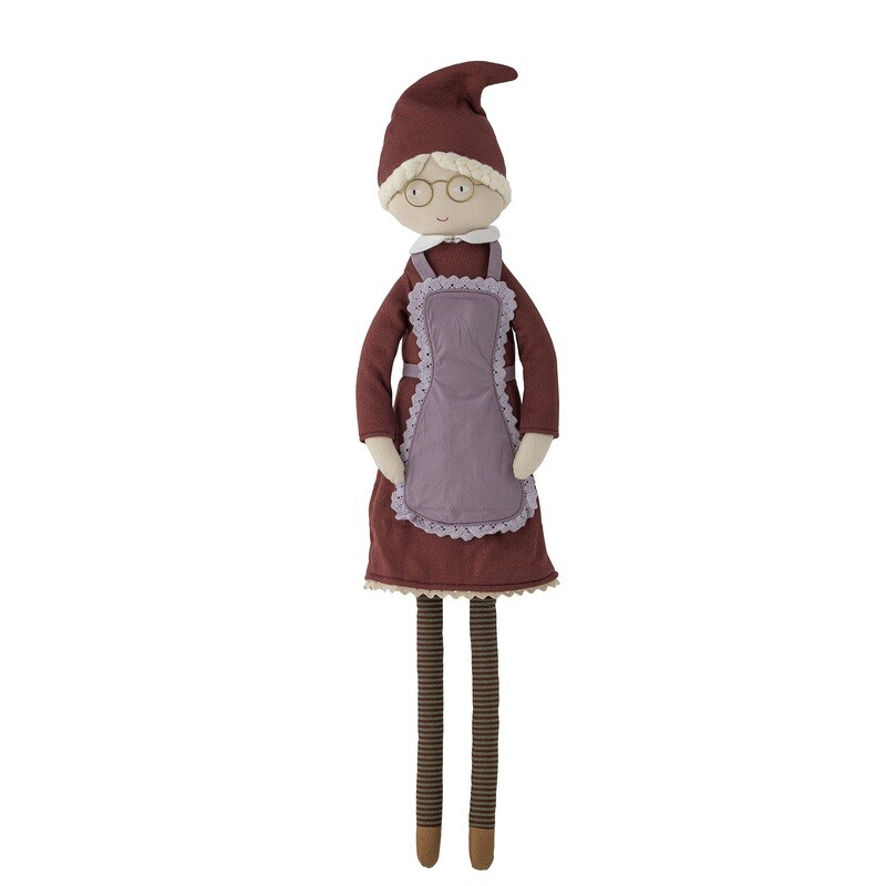 Déco, poupée Rouge, Lin - Jingle