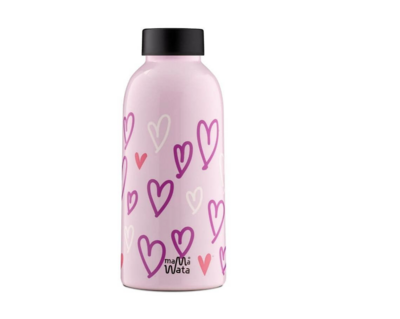 Bouteille isotherme red Mama Wata motif Coeur