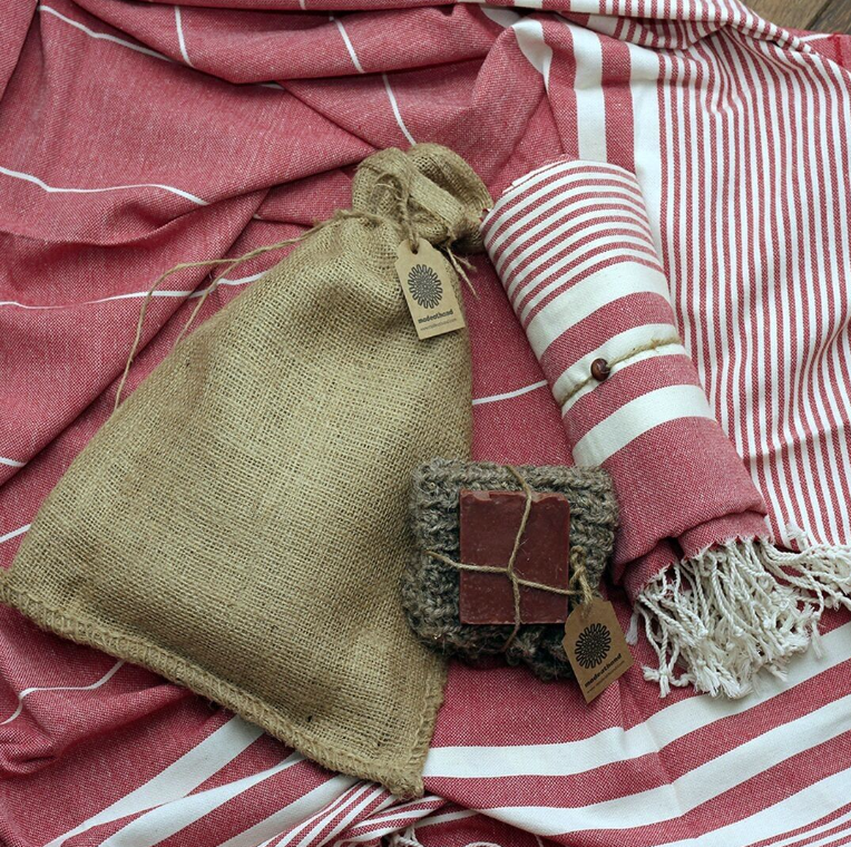 ensemble serviette Bain &amp; savon Corps