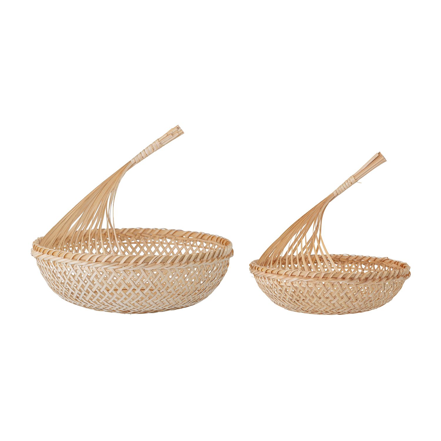 Panier, Nature, Bambou - Nicca Set de 2